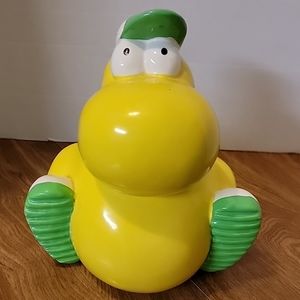 Rare Willy Wonka Nerds Candy Yellow Cookie Jar 1984